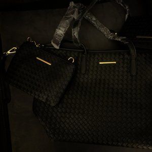 Time and Tru Tote, Wristlet-Pouch Crossbody, and Zip-Around Wallet Set